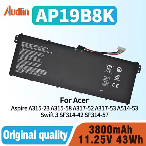 AP19B8K AP19B5K Laptop Battery for Acer Swift 3 SF314-42 SF314-57 Aspire A315-23 A315-58 A317-52 A31