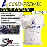 Cold Premix Asphalt 25kg Bag for Pothole Patching and Road Repairs TAR JALAN | TURAP JALAN  TAMBAL J