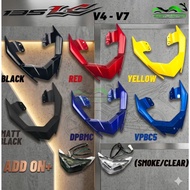 SPOILER / L BAR / HANDLE SEAT YAMAHA LC135 NEW V4 [ BOLEH CONVERT KE LC135 V2 V3 ] LC 135
