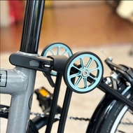 H&H Bike Ezwheel Easy Wheels Easywheels 60mm 72mm Rollers Use For Brompton Pikes 3sixty Camp Royale 