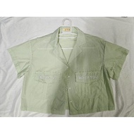 Label with.it.store Crop Shirt Practical Pockets