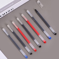 【JY】Simple Transparent Gel Pen 0.5mm Full Syringe Black Blue Red Pen