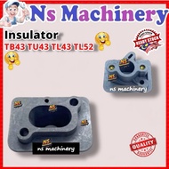 Insulator Tapak Carburetor Mesin Rumput Tolak Kasei Intake Hand Push Lawn Mover Auger TB43 TL43 TL52