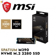 ลด 50% (พร้อมส่ง)250GB,500GB,1TB SSD (เอสเอสดี) MSI SPATIUM M390 NVMe M.2 PCIe Gen3x4 M.2 2280 ประกัน 5 ปี