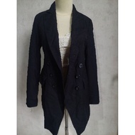 Mission long blazer black blazer black size M