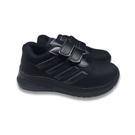 SEPATU SEKOLAH ANAK PEREMPUAN LAKI-LAKI TK SD SMP SMA HITAM POLOS TERBARU DF03