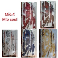 mio 4 decals / mio soul decals( ORIG THAILAND)