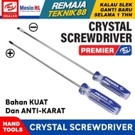 Crystal PH & SL SCREWDRIVER size 75mm 100mm 125mm 250mm SCREWDRIVER - Premier HL Strong Material SCR