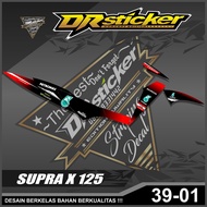 39 Striping Sticker Supra X 125 PETRONAS Variation 01