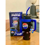 [PEPSI] Super Huge 1.2L Pepsi “Over” Thermal Cup with Box & Straws