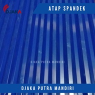 Galvalum spandek roof 0.25 - 9 waves