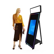 70 inch mirror booth New Diy Rental Shopping Mall Photo Booth Selfie Box Mirror Make Photo Booth For Wedding and Events