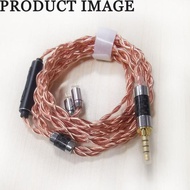 Wkfd- Xinhs Single Crystal Copper Cable With Microphone Iem Upgrade Cable Ivipq
