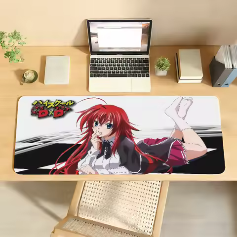High School DxD Rias Gremory Mouse Pad Computer Laptop Rubber Non-slip Mouse Mat Mousepad Gamers Dec