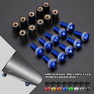 10PCS Windshield Bolts For SUZUKI GIXXER155 250 SF GIXXER 155 150 SF 2020 2021 2022 2023 2024 Screw 