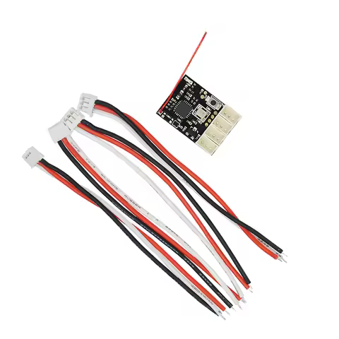 DasMikro 2.4GHz 4 Channel Micro Compatibe Sanwa FH3 FH4 Surface Receiver