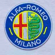 Iron-On Patch sticker Arm car Alfa Romeo Accessories Ironing Board Velcro racing