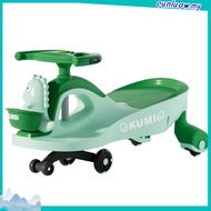 Beige Yoyo Car Twist Car Kids Child Plasma Car Swing Car with Light Music Outdoor Baby Car Kereta YO