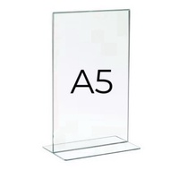 Acrylic tent card holder a5 brochure