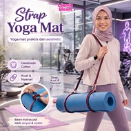 Loomie Bloom Strap Yoga Mat Macrame Adjustable | Pilates & Yoga Strap SB13B