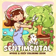 [PDF] 49Pages Sentimental: A Nostalgic Coloring Book by Soulful Nook | Girls Coloring eBook