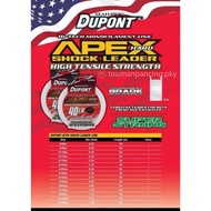 Fishing Rod - Seahawk Dupont Apex Hard Shock Leader Line Strong Fishing Line 50m Clear 10LB-60LB