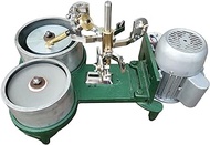 Sander Grinder, 250W Jewelry Buffing Machine Gem Angle Machine, Polishing and Polishing Double Disc Facet Machine, Jewelry Grinding Machine for Metal Jewelry