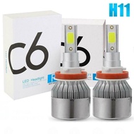 Kaifuli Car Headlight Led H11 Cob 2 Pcs - C6