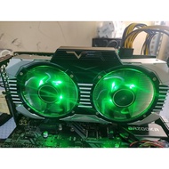 Leadtek GTX 1060 6G DDR5 Hurricane Graphics Card. Old Leadtek GTX1060 6G VGA