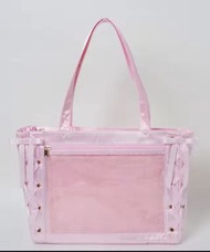 收wego緞淺粉 痛包 痛袋