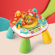 ⭐️Y&Y Kid toy shop⭐โต๊ะกิจกรรม โต๊ะกิจกรรมเด็ก 18in1 โต๊ะกิจกรรมรถไฟ มีเสียงมีไฟ นกหัวขวาน
