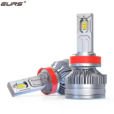 EURS 2PCS H4 H7 H11 200W Car LED Headlamp S13 H1 H3 H4 H8 H9 H11 9005 9006 9012 6500K 23000LM High P