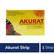 ACCURATE TEST PREGNANCY STRIP