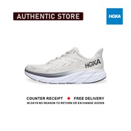 รับประกันของแท้ Hoka One One Clifton 8 " Grey " รองเท้ากีฬา 1119393 - LRNC รับประกัน 1 ปี