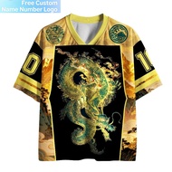 2026 New Jersey Sports Short Sleeved Jersey, V-neck Short Sleeved Jersey, Y2K Sports Fashion 3D Prin