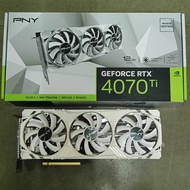 RTX 4070 TI 12GB PNY VERTO LED TF WHITE มือสอง ครบกล่อง