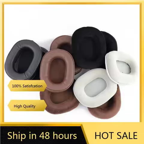 Replacement Ear Pads Earpads Cushion for Audio-Technica ATH-MSR7 ATH-MSR7BK ATH-M50x ATH-M40X ATH-M3