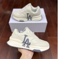 Chunky Runner Basic LA Dodgers Ivory Shoes - Premium gray low cut Chunky Runner LA Shoes