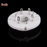 honeybird Vintage amp diy 8pin b8s ceramic vacuum tube socket for fu50, gu-50 fu-15 5u8c Nice