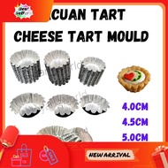 ⭐LOW PRICE⭐ Acuan Cheese Tart Egg Tart Aluminium Tart Mould Acuan Tart Cheese Tart Telur 4cm 4.5cm 5cm