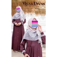 Gamis Myza Dress By Attin READY STOCK
