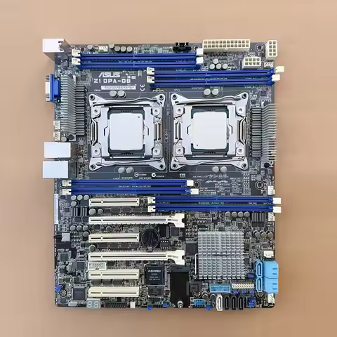 Asus Z10PA-D8 dual channel C612 X99 motherboard ATX supports E5 V4 server DDR4 memory used 100% test