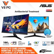 ASUS VY279HGE VY249HGE Eye Care Gaming Monitor - 24"/27" Full HD, IPS, 144Hz, SmoothMotion, 1ms, Freesync Premium