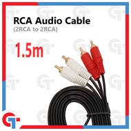 2 RCA to 2 RCA Audio Cable (1.5)