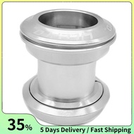 Bicycle Headset 44mm Bmx Headset Folding Bike Steering Box Cycling HeadSet Road Bike Headset Silver