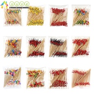 SUVE Bamboo Pick, Wooden Disposable Cocktail Fork,  Picnic Party Supplies Cocktail Pick Picnic Weddi