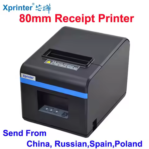 Xprinter 200mm/s 80mm Receipt Printer With Auto Cutter Thermal Printer POS printer Kitchen For Milk 