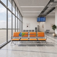 2/3/4 Seater PU Beam Seating / Fabric Link Chair / Public Waiting Area Link Chair