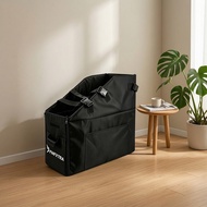 Folding Bike Storage Box Reinforced Folding Bike Storage Box Trunk Organizer with Pocket Thickened f