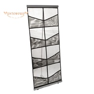 Vertical Brochure Stand Grid Brochure Display Stand Portable Brochure Stand for Trade Shows and Reta